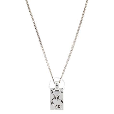 gucci ghost men|gucci ghost necklace in silver.